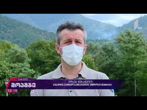 ხანძარი ყვარელში, ჩაგურგურას ხეობაში